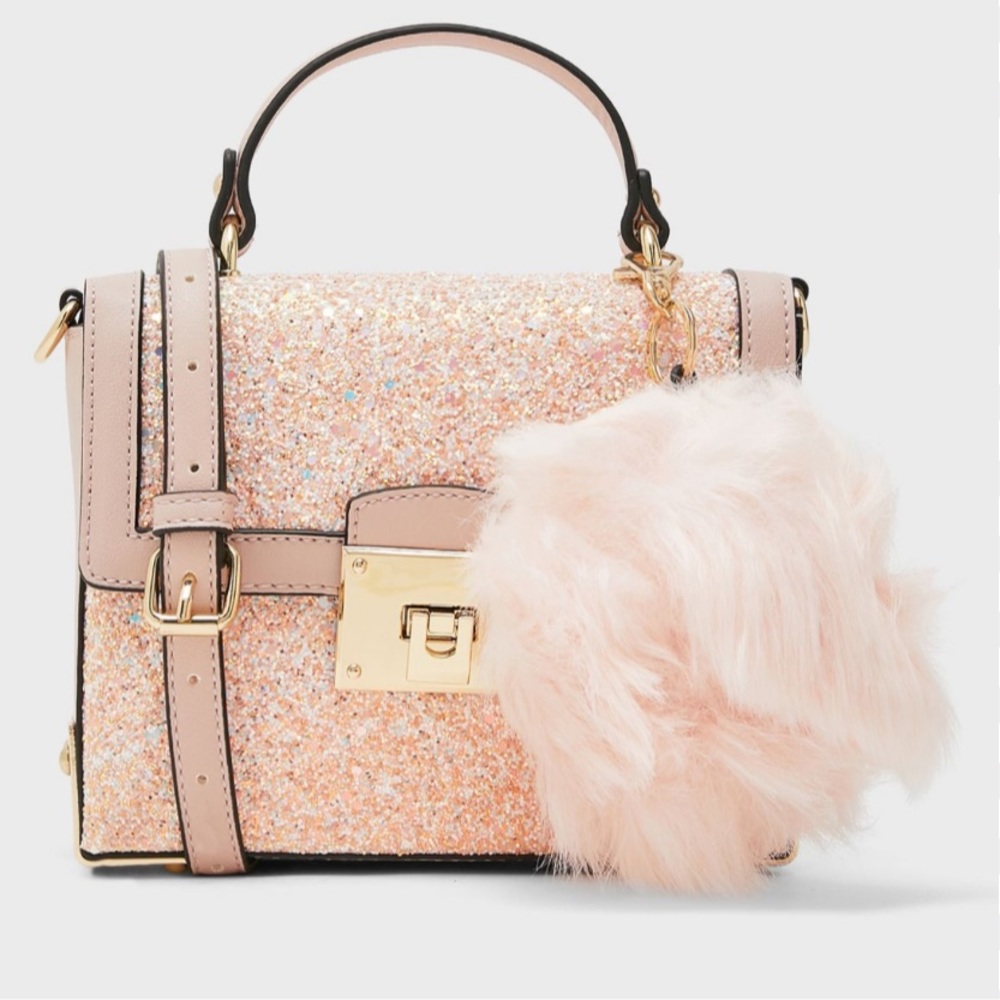 ALDO PINK RARENIEL SATCHEL